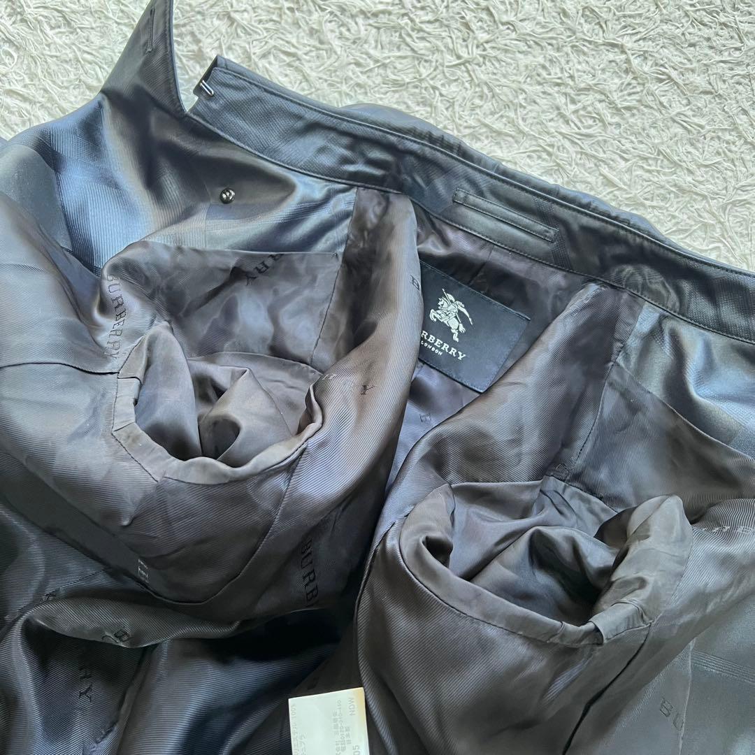 美品 バーバリー ロンドン トレンチコート シャドーチェック 大きいサイズ 44