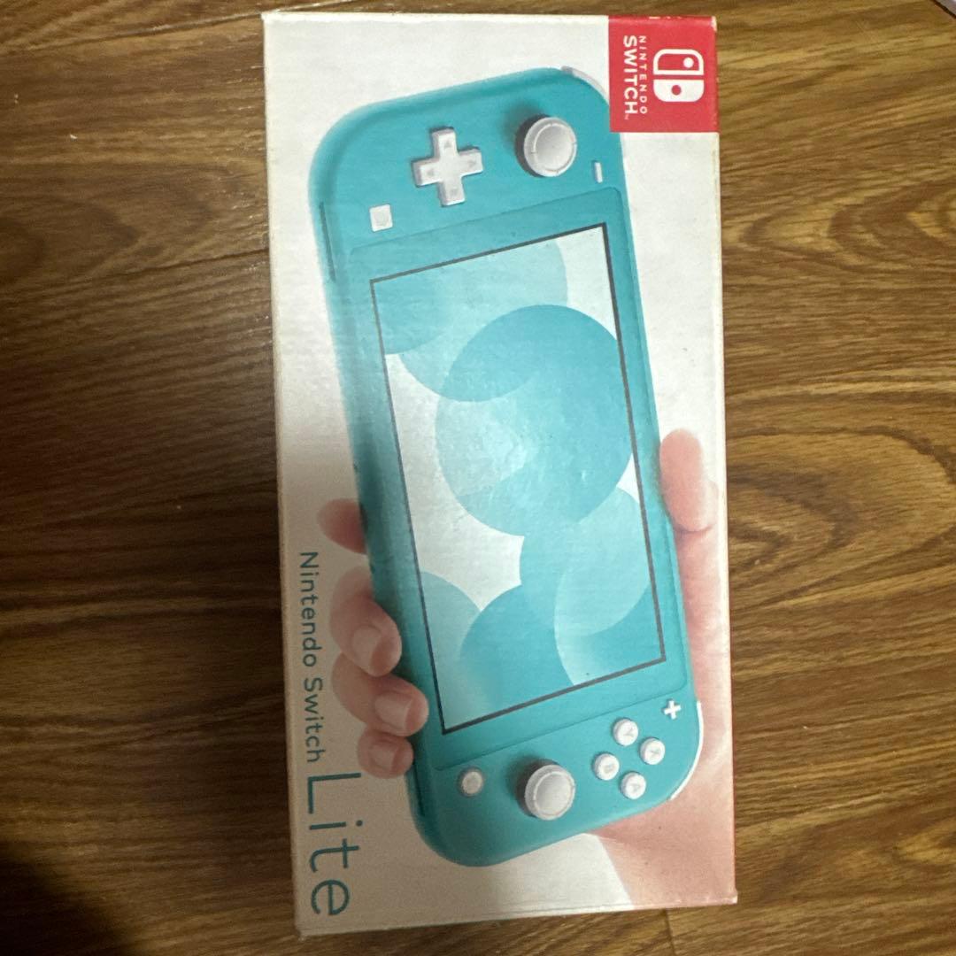 SwitchLite ターコイズ ジャンク 動作OK 片側スティック欠損 箱あり