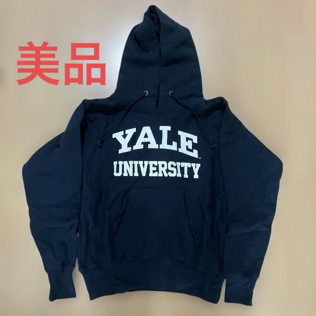 チャンピオンYale University パーカー　USA製　【Lサイズ】