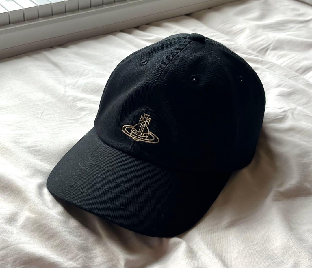 Vivienne Westwood ヴィヴィアン キャップ 黒