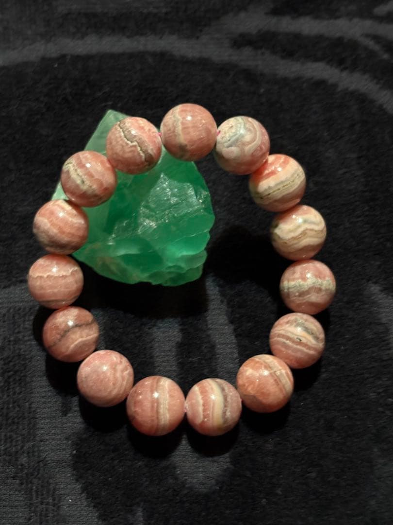 チ宏　インカローズブレスレット　ロードクロサイト