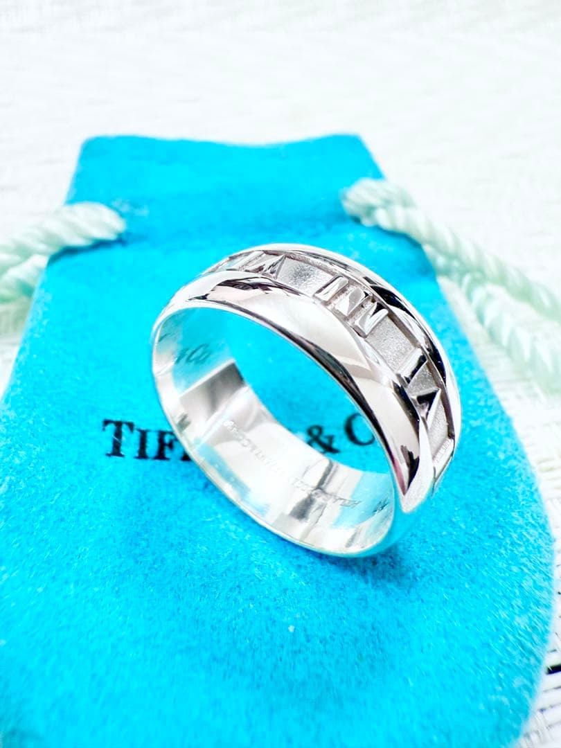 ティファニー　アトラス　22号　磨き済み　925 リング　指輪　2003