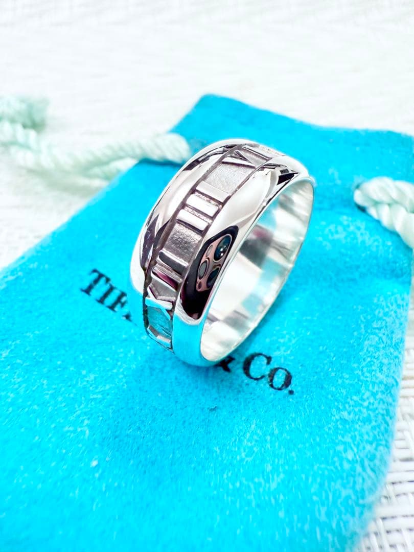 ティファニー　アトラス　22号　磨き済み　925 リング　指輪　2003