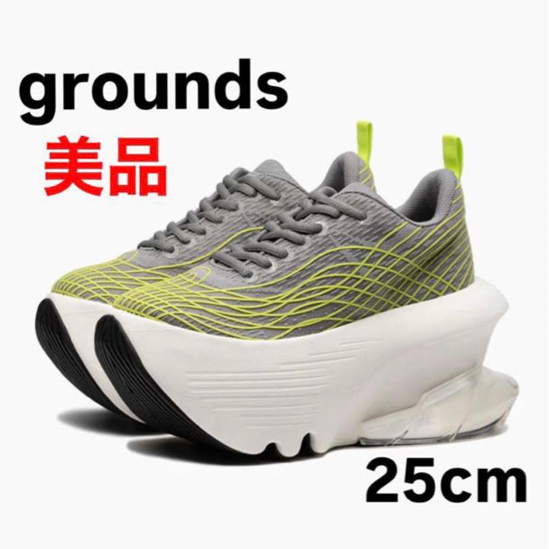 新春セール✨grounds スニーカー　美品　グラウンズ