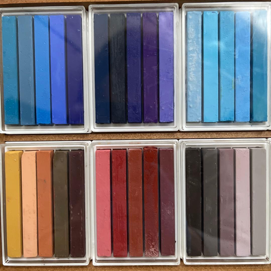 ホルベイン アーティスト オイルパステル 100 木箱入