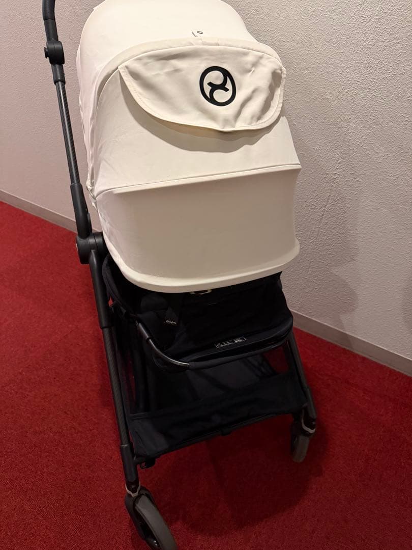 【1/26まで値下げ】cybex メリオカーボン2023 コットンホワイト