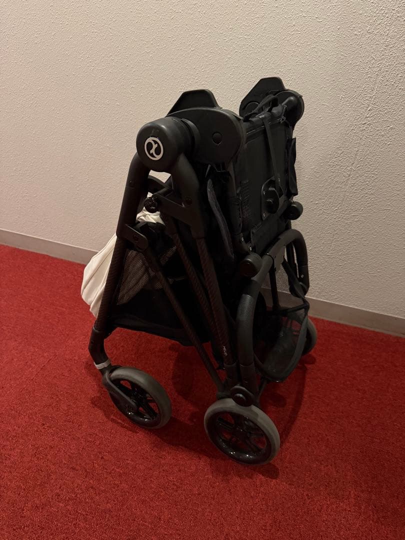 【1/26まで値下げ】cybex メリオカーボン2023 コットンホワイト