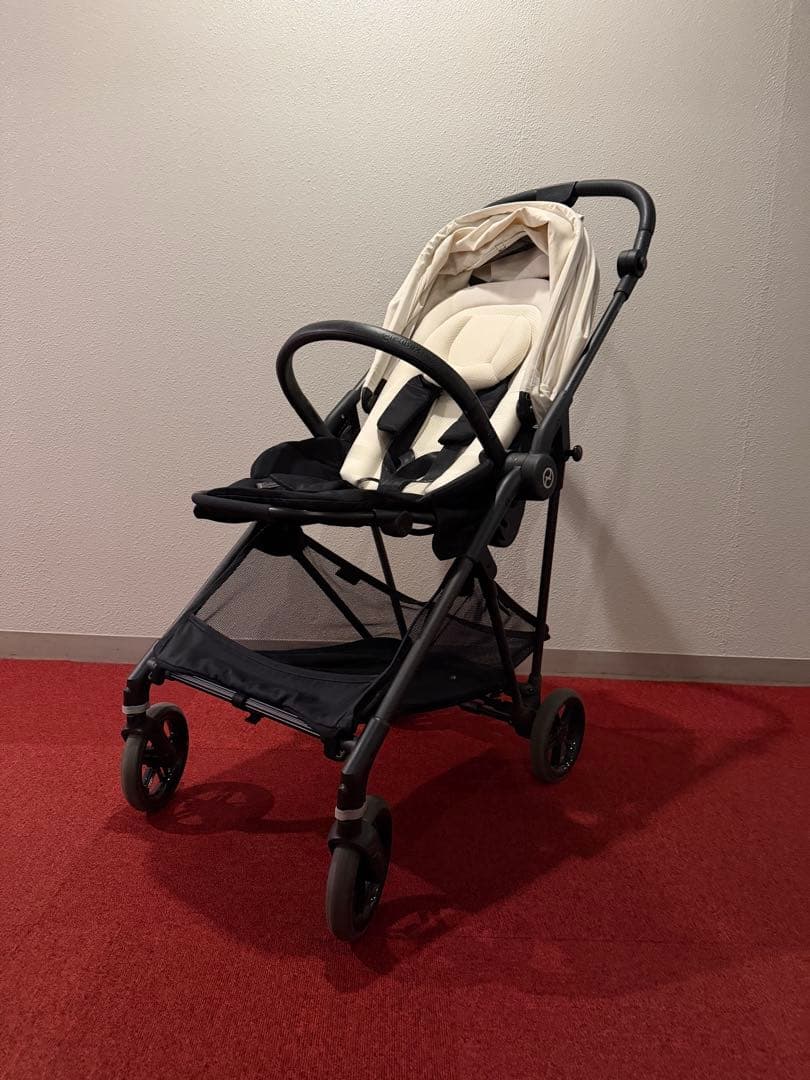 【1/26まで値下げ】cybex メリオカーボン2023 コットンホワイト