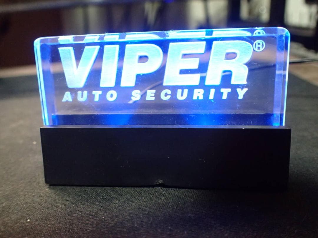 VIPER 自動車セキュリティ LEDサイン