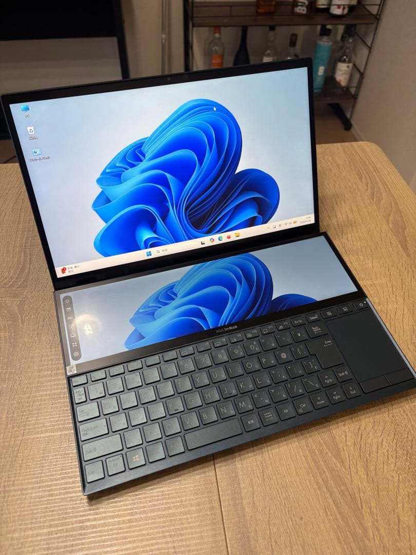 ZenBook Duo UX481F セレスティアルブルー