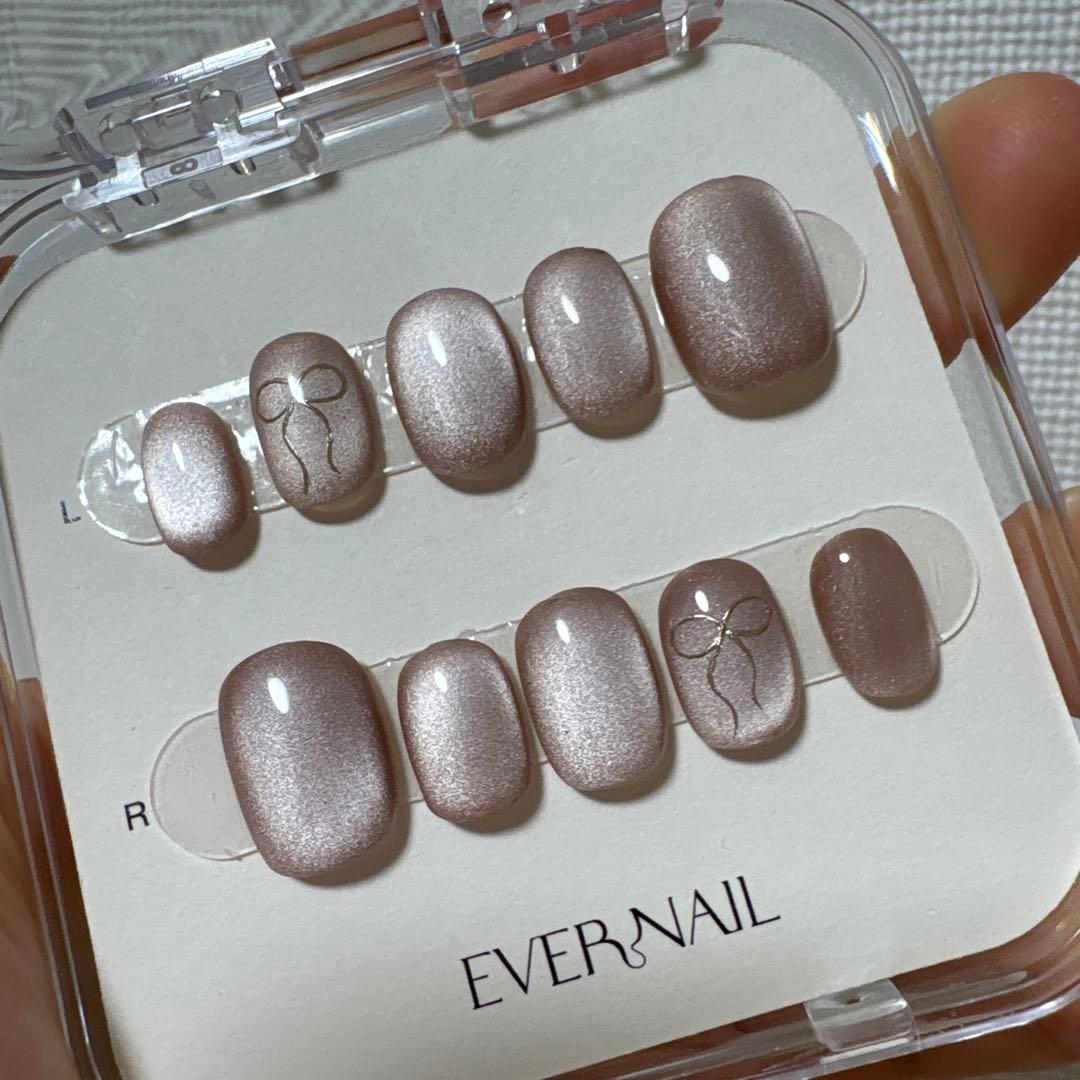 EVERNAIL エバーネイル ネイルチップ Tulle Pink