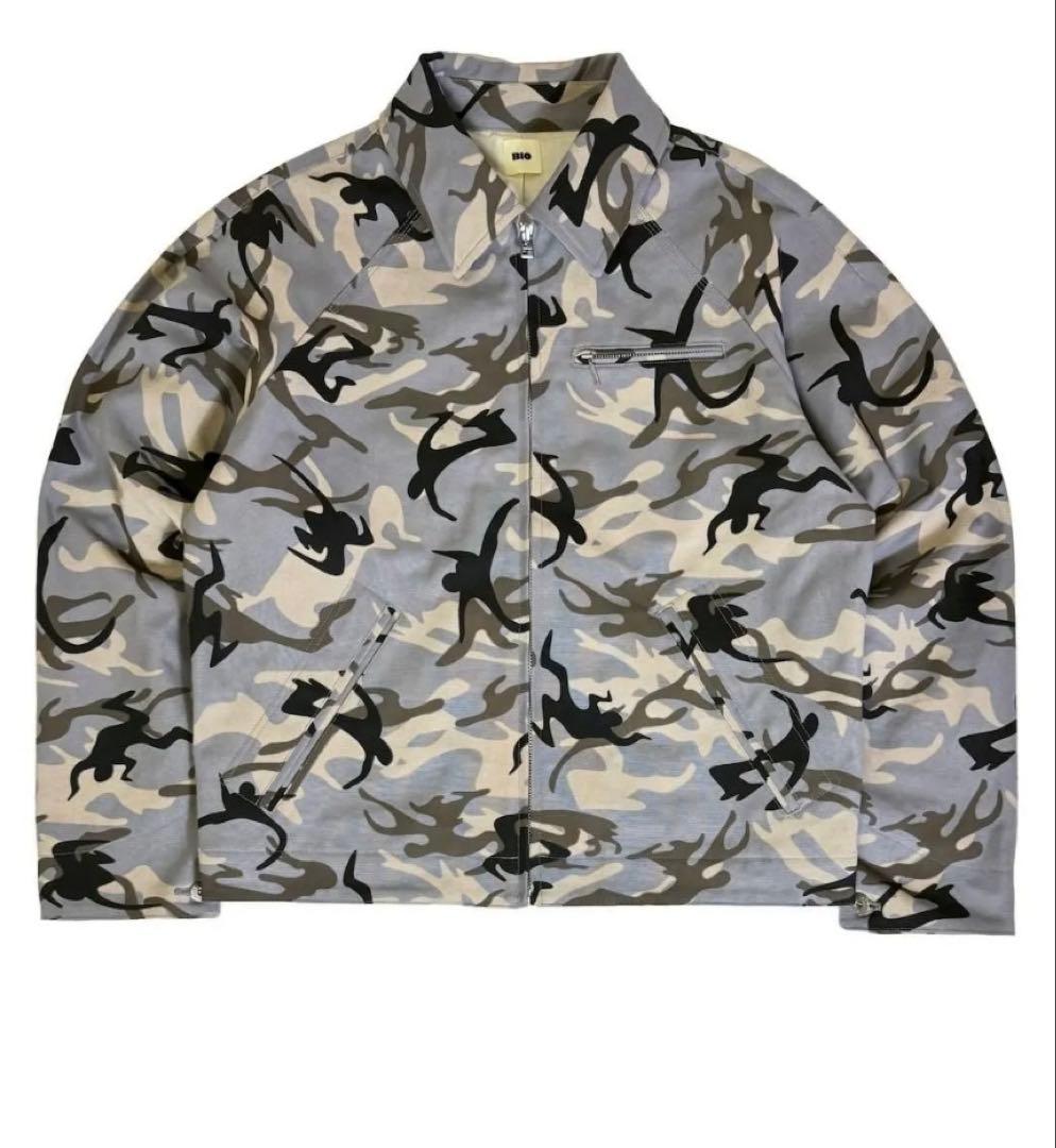 BIO wear ダンシングカモフラージュ Work Jacketポーカーズ
