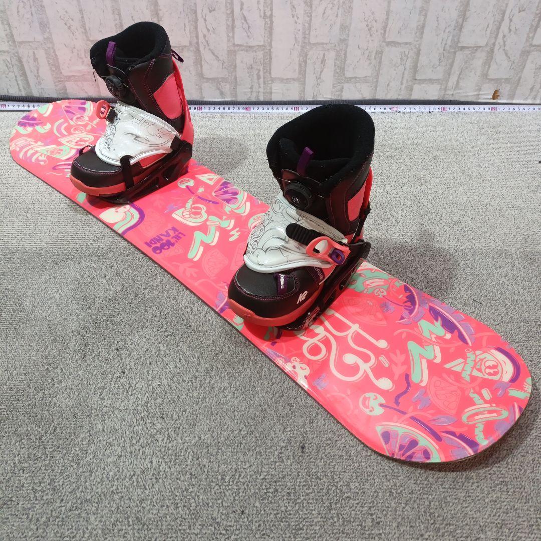 メンテ済■k2-100cm■ブーツ19.5～21cm■キッズ ジュニア 子