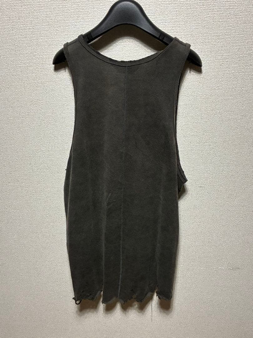 Ancellm DAMAGE TANK TOP ANC-CT141 タンクトップ
