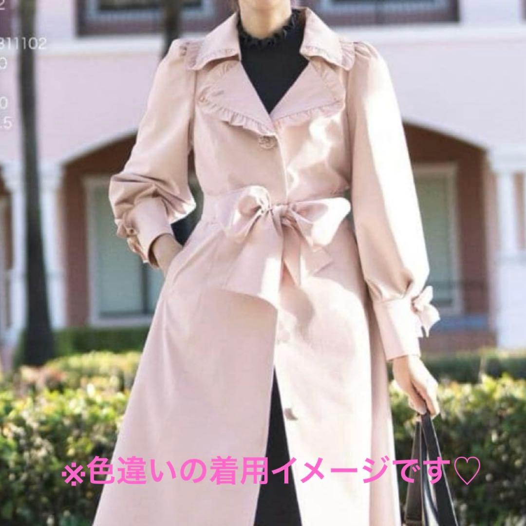 新品タグ付❤︎エムズグレイシー 近年モデル スプリングコート 黒 38 5.8万円