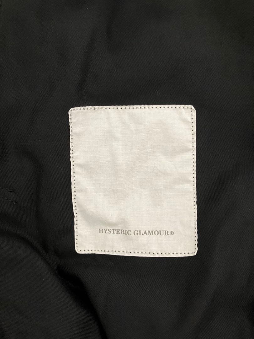 HYSTERIC GLAMOUR トレンチコート ブラック