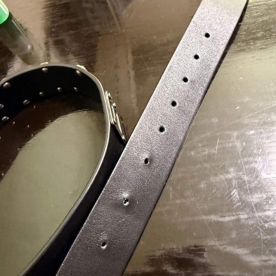 小物 BALENCIAGA leather belt