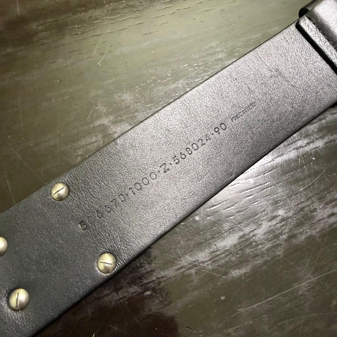 小物 BALENCIAGA leather belt