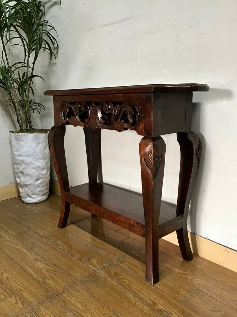 管221☆アジアンスタイル☆神戸家具☆COLONYHOUSE☆コンソールテーブル