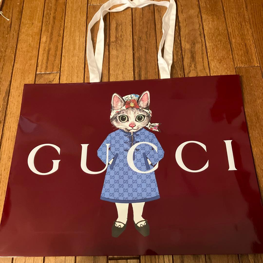 未使用　グッチ　ヒグチユウコ　ショッパー　大