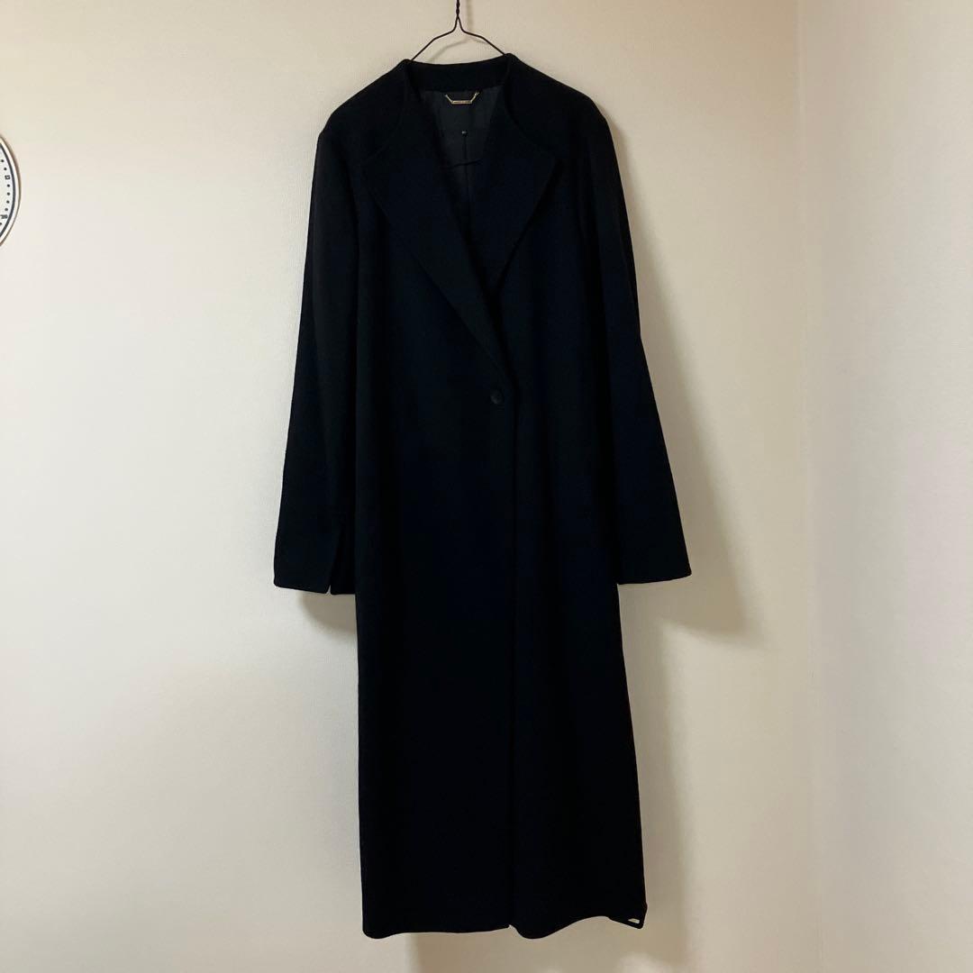ICB 黒カシミヤロングコート