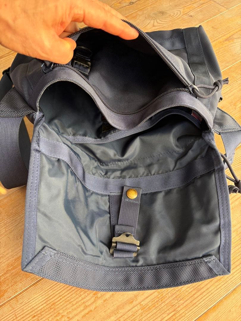 【美品】BRIEFING×BEAMSPLUS/ 別注 ショルダーバッグ USA製