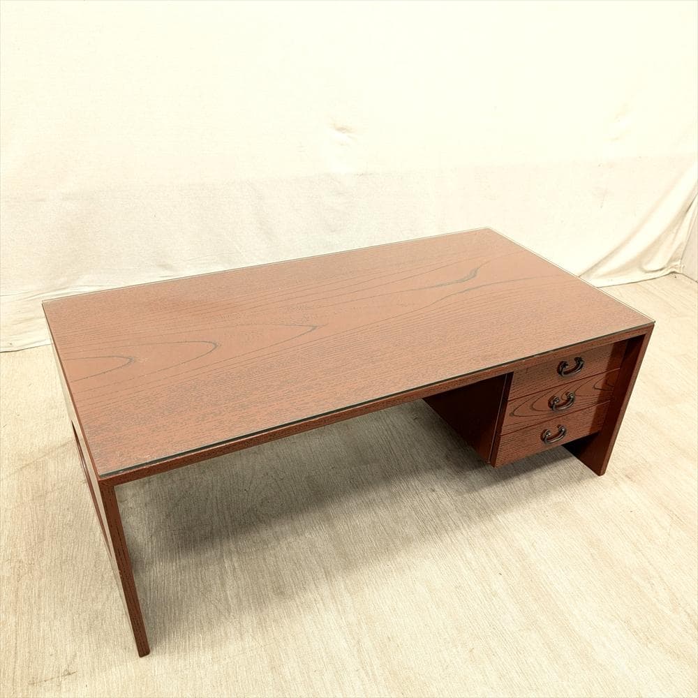 美品　文机　書院机　座敷机　帳場机　片袖　簿記机　書斎机　作業台　和家具　座敷