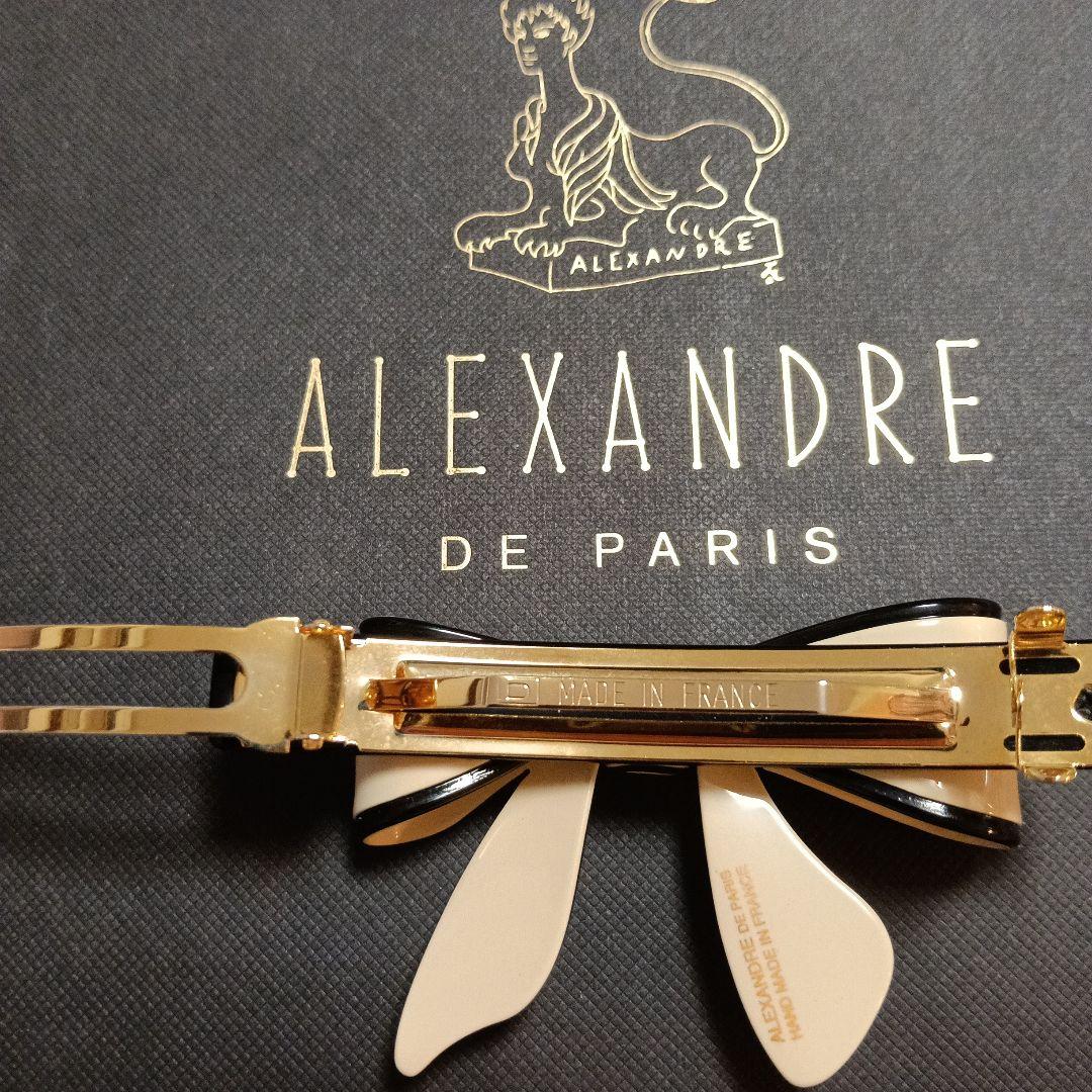 アレクサンドル ドゥ パリ　リボン　バレッタ