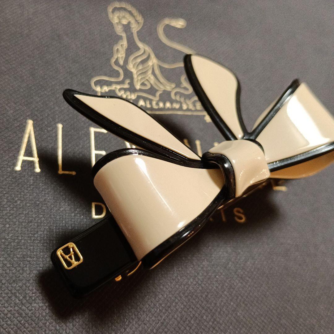 アレクサンドル ドゥ パリ　リボン　バレッタ