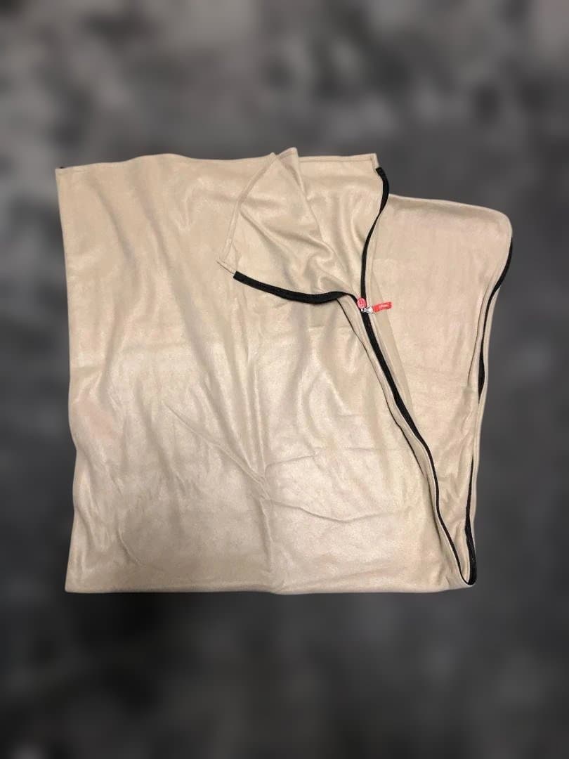 Coleman ベージュ寝袋 チェック柄