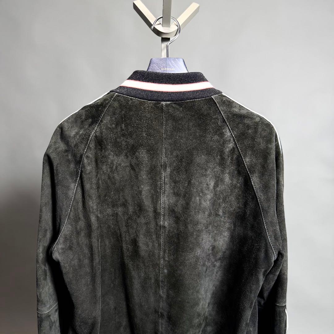 COVERT suede leather SOUVENIR JKT 46 黒