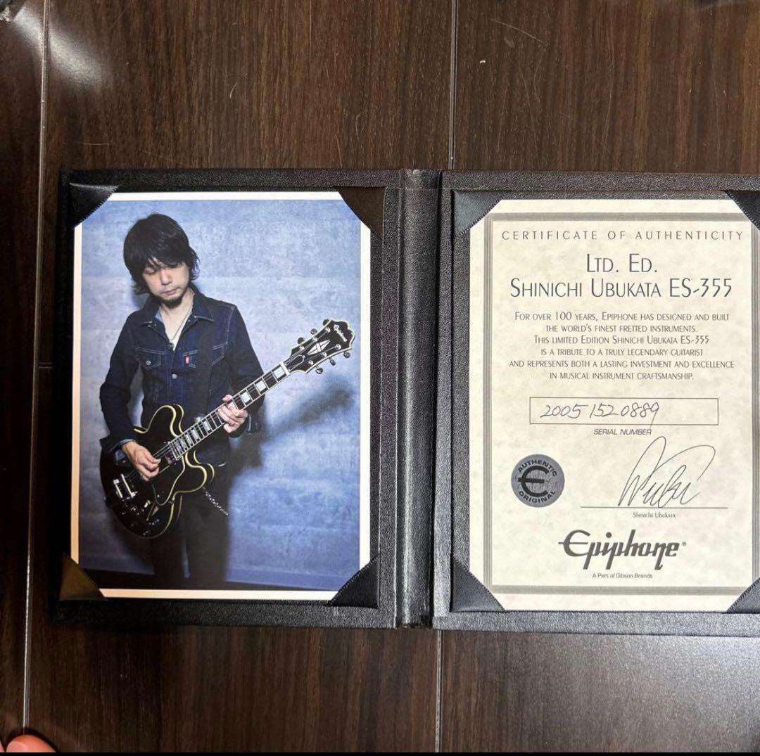 ギター Epiphone Shinichi Ubukata ES-355