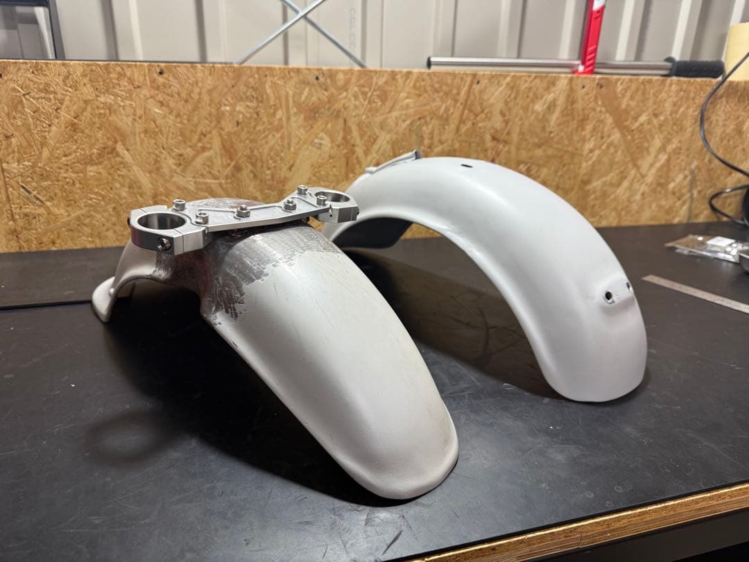 シャリー　純正加工フェンダー　デイトナスタビ一式