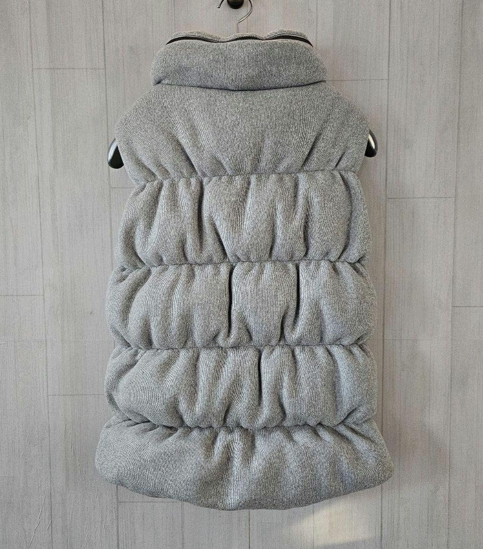 【希少】ノースフェイス　ダウンベスト　ライトグレー レディース L