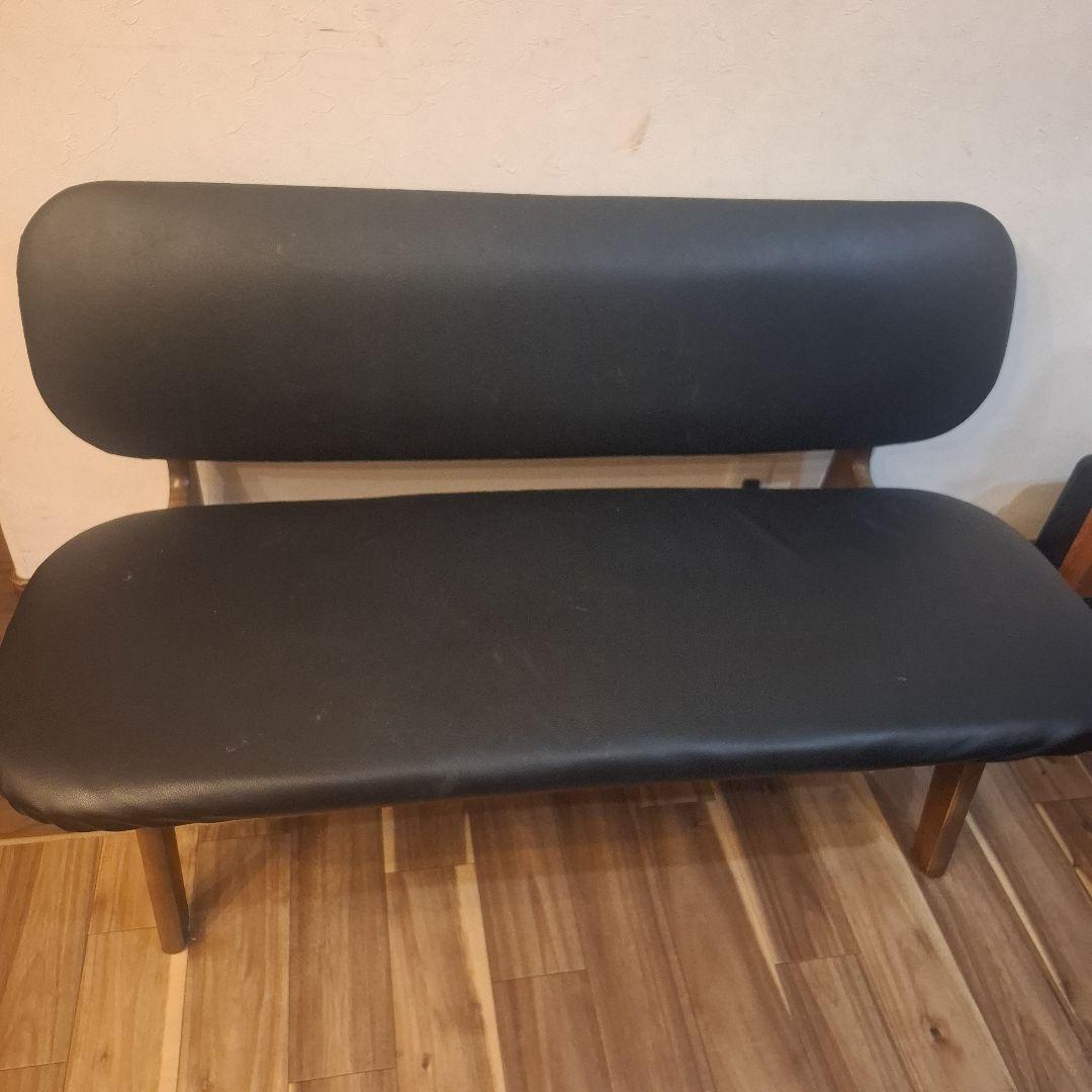 ニトリ　リラックスワイド　ダイニングチェア　ソファ