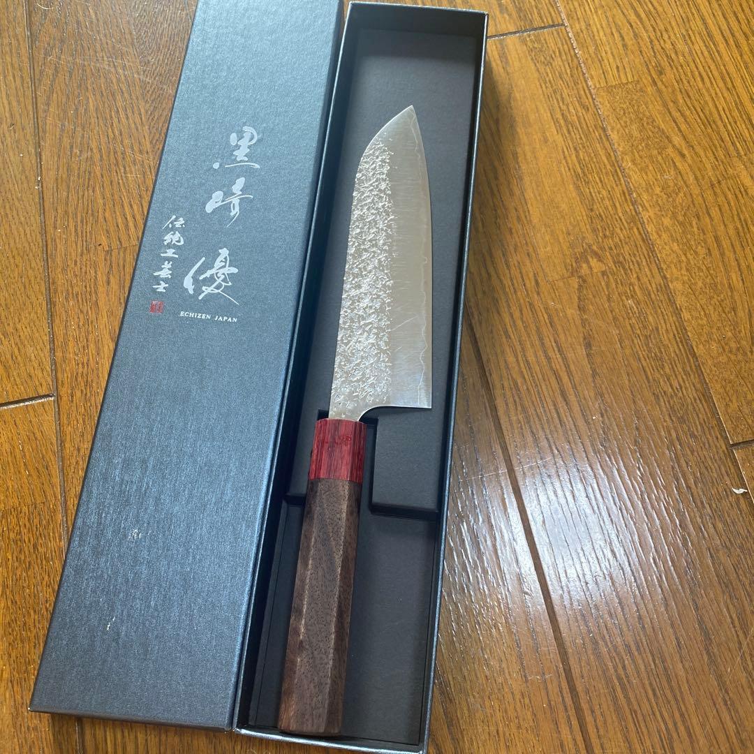 黒崎 優 三徳包丁 刃渡り17cm SG2