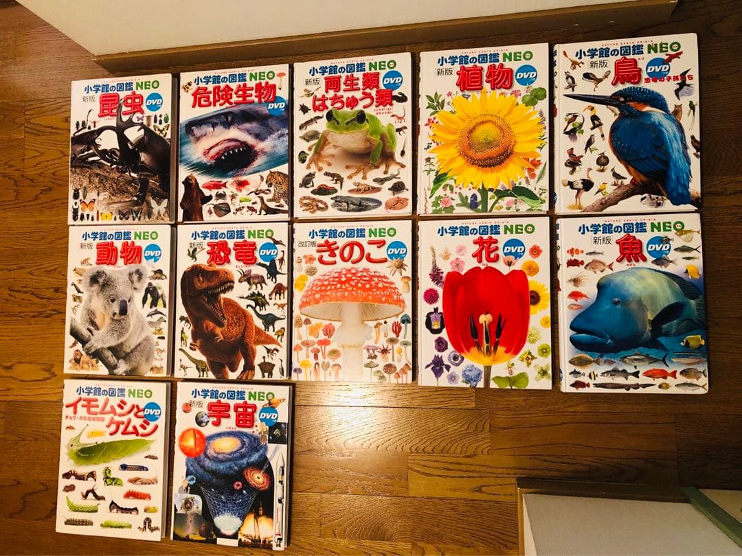 【新版】小学館の図鑑NEO 12冊セット