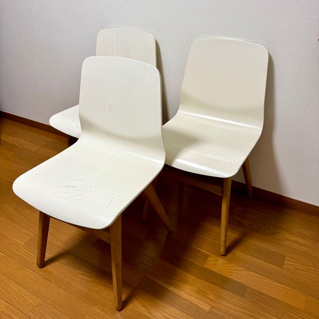 【3脚セット】Boconcept London ダイニングチェア アームレス