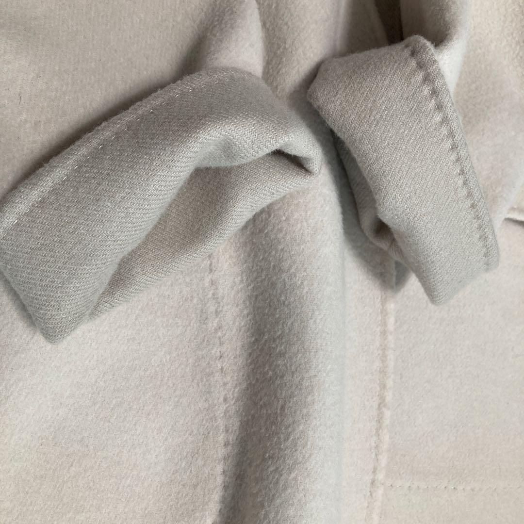 IENA ダブルフェイスリバーシブルチェスターコート　36