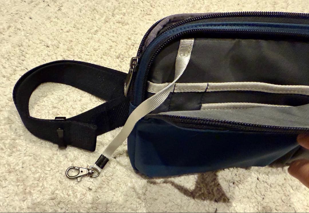 TUMI ボディバッグ ネイビー