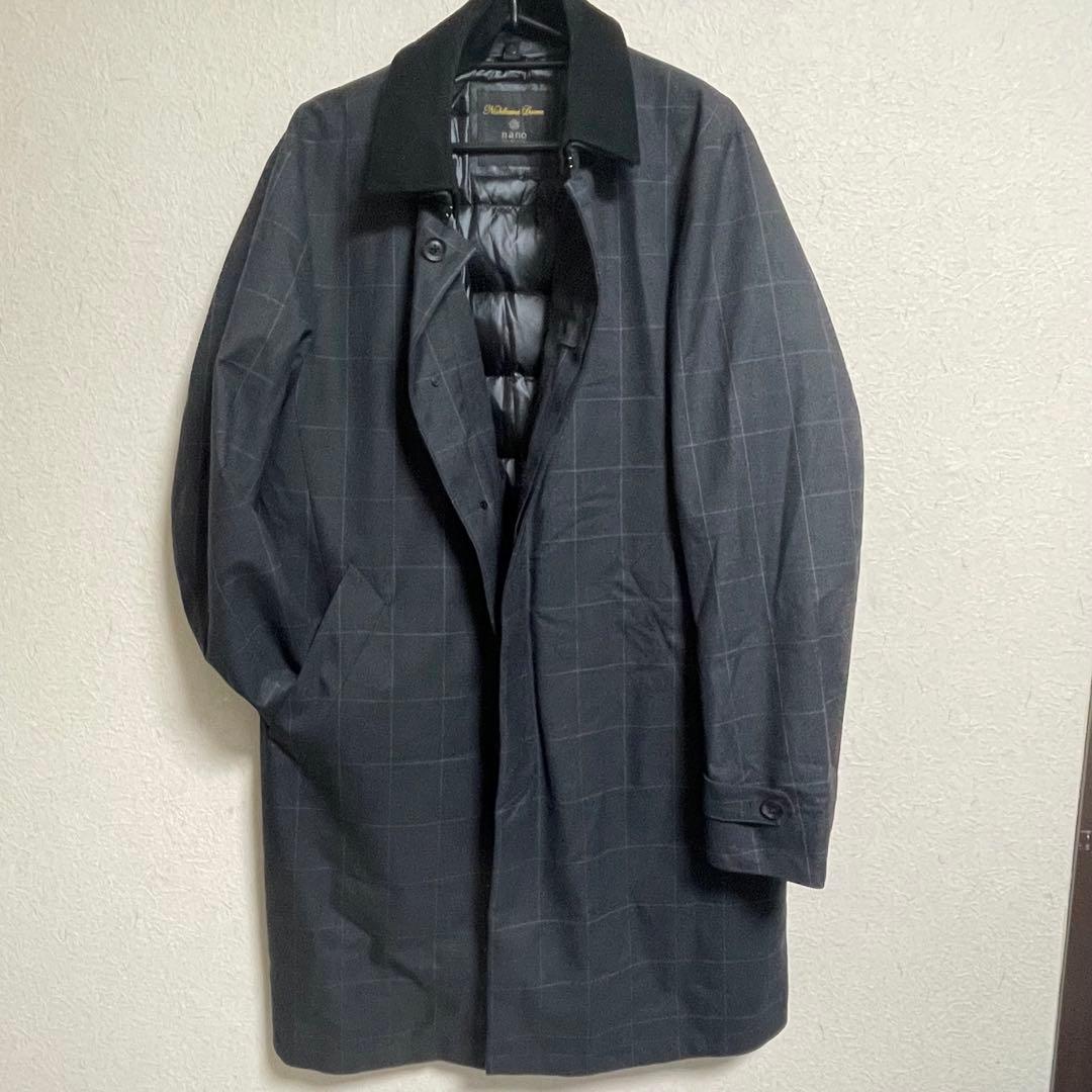 ナノユニバース ステンカラー 西川ダウン 2way ライナー 取付可