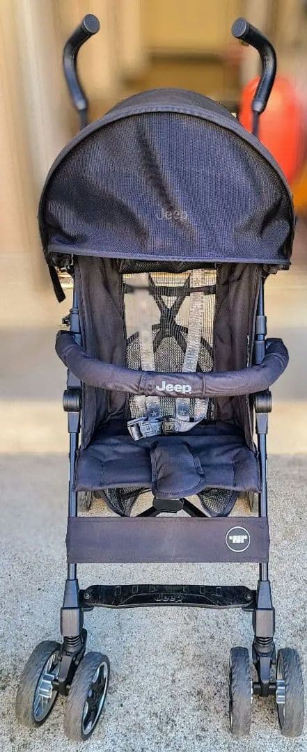 Jeep 　ベビーカー　 黒　アドベンチャープラス