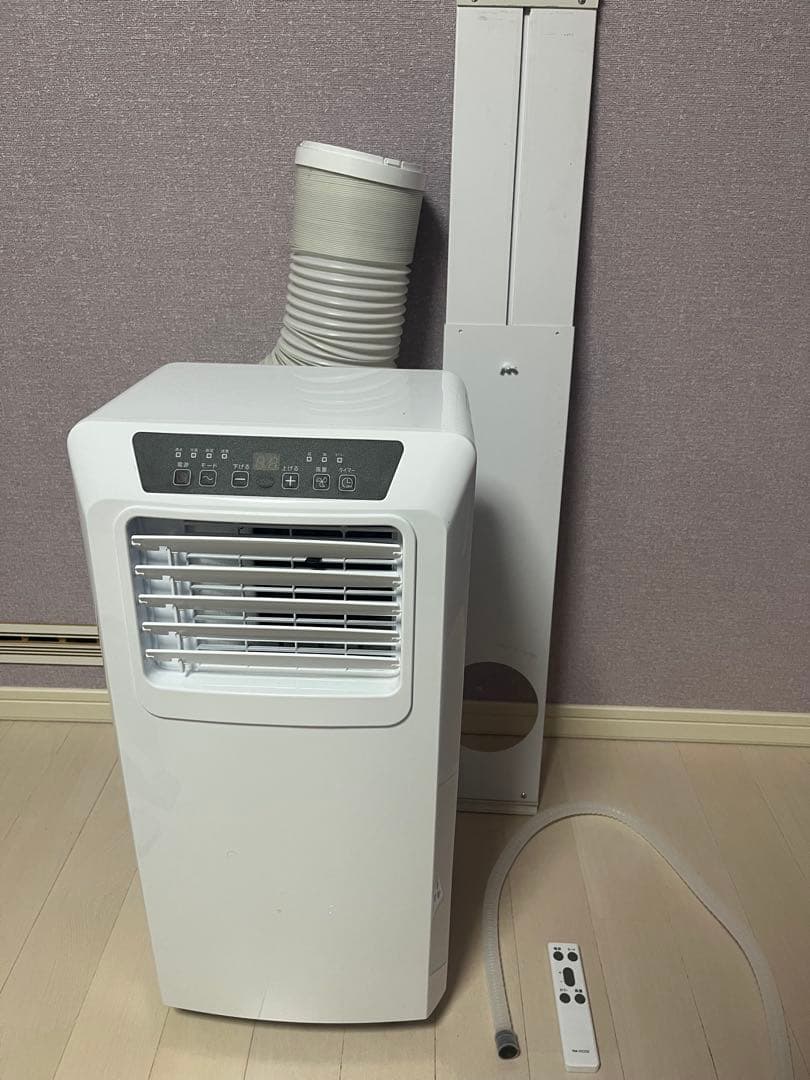 【美品】山善 移動式エアコン PJEC-K222-W 2023年製