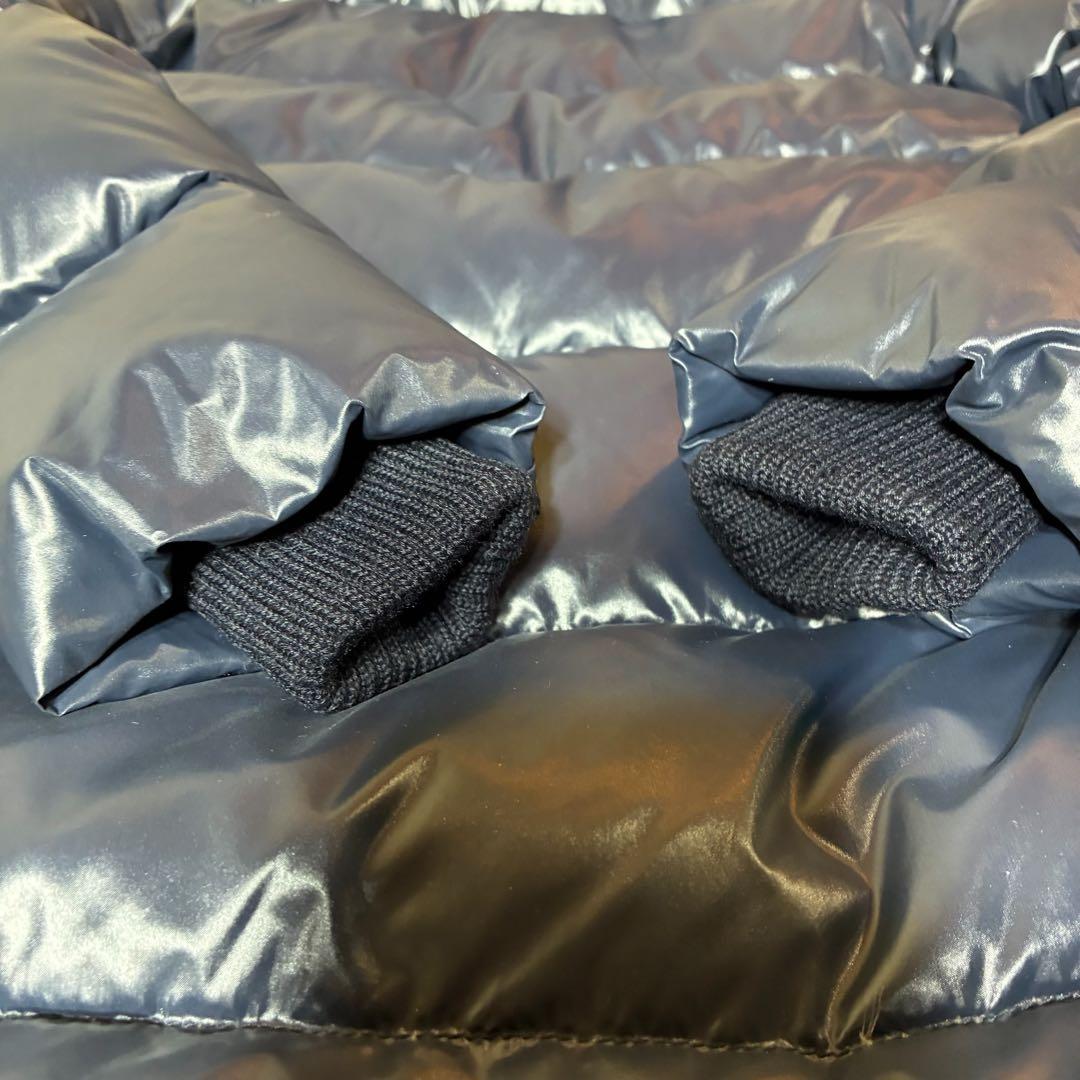 美品 DUVETICA Kappa ダウン 40 ファー付フード取外可 ネイビー