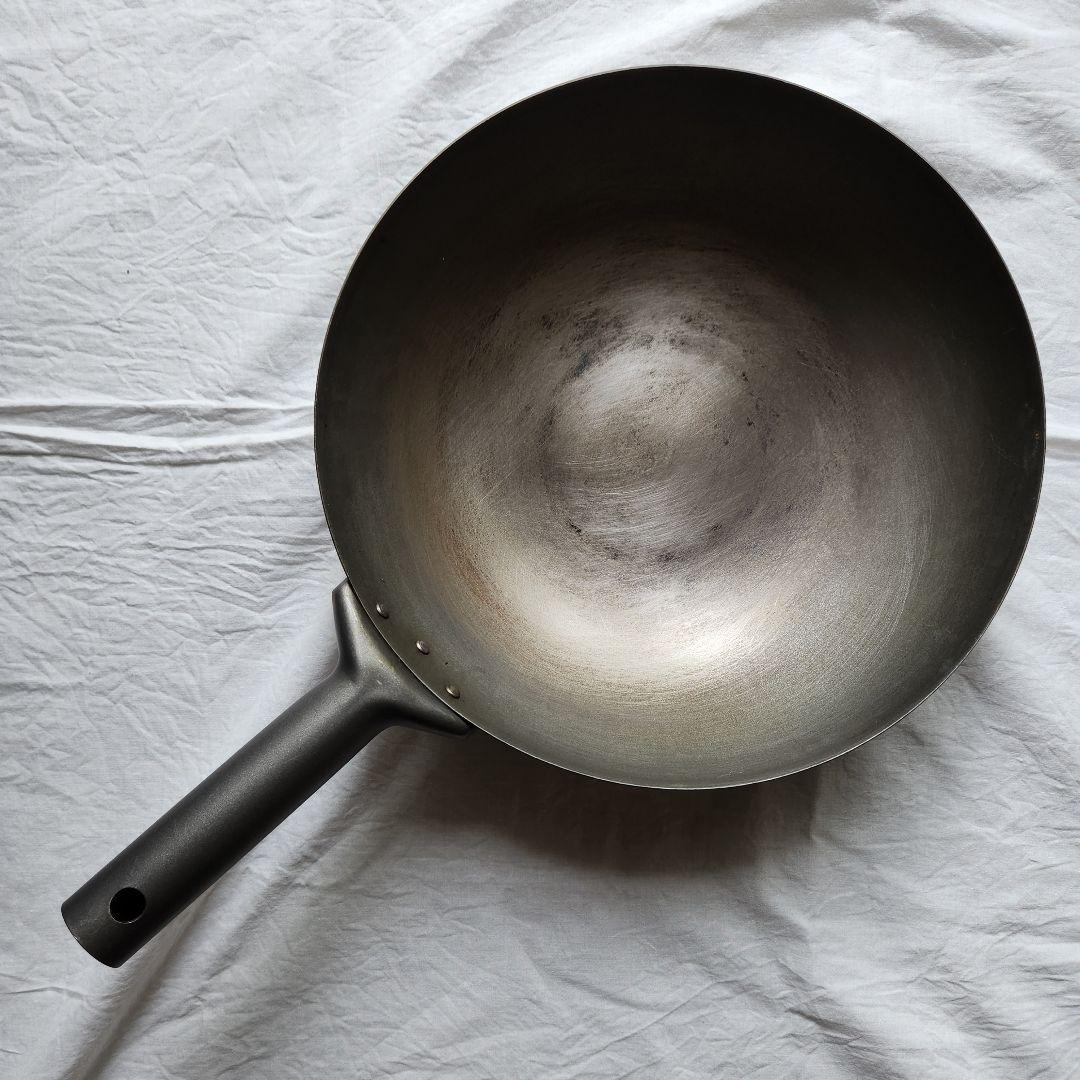 チタン製 中華鍋 北京鍋 30cm