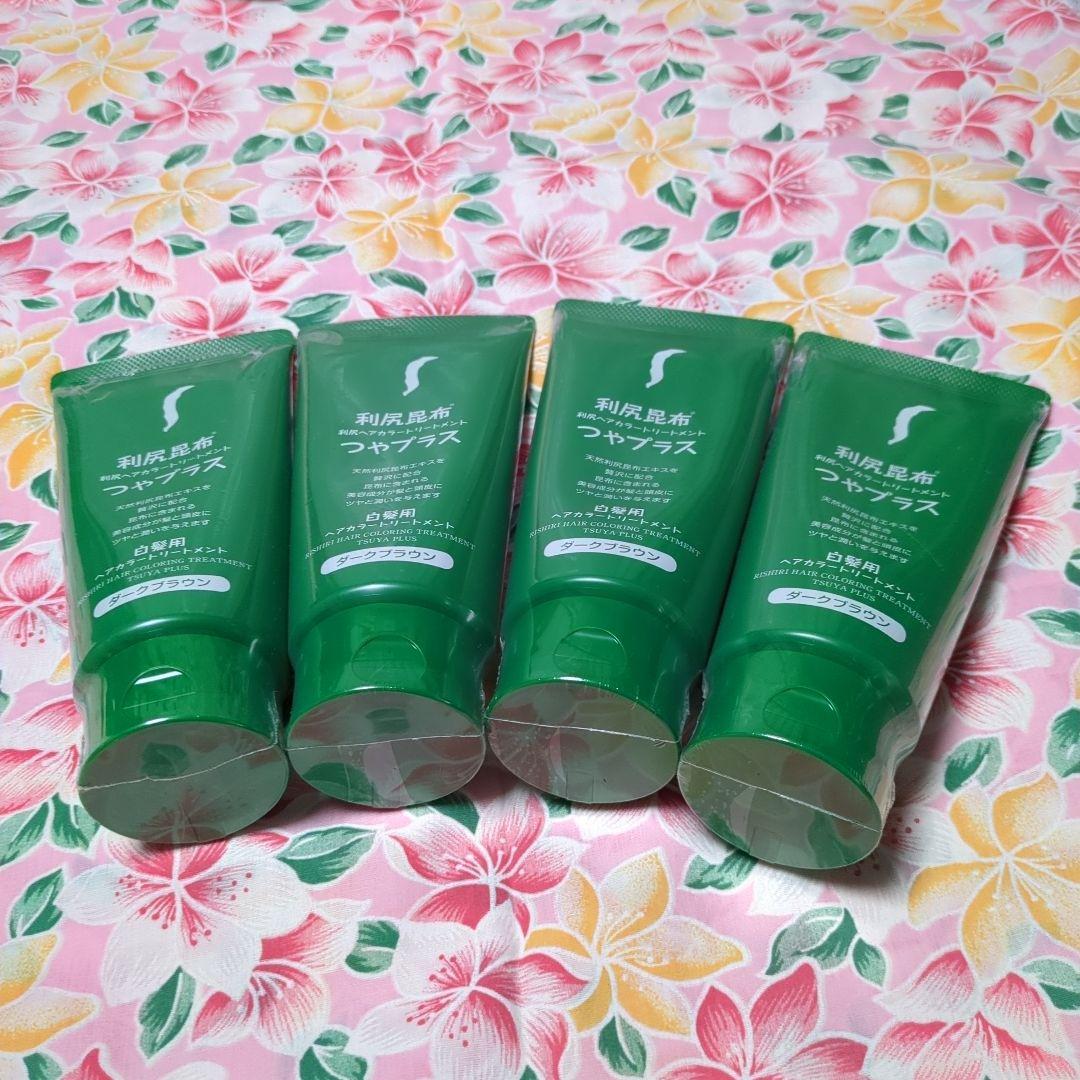 つやプラス ダークブラウン 4本セット