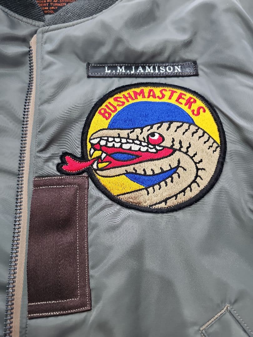 MA-1 フライトジャケット 　 セージグリーン