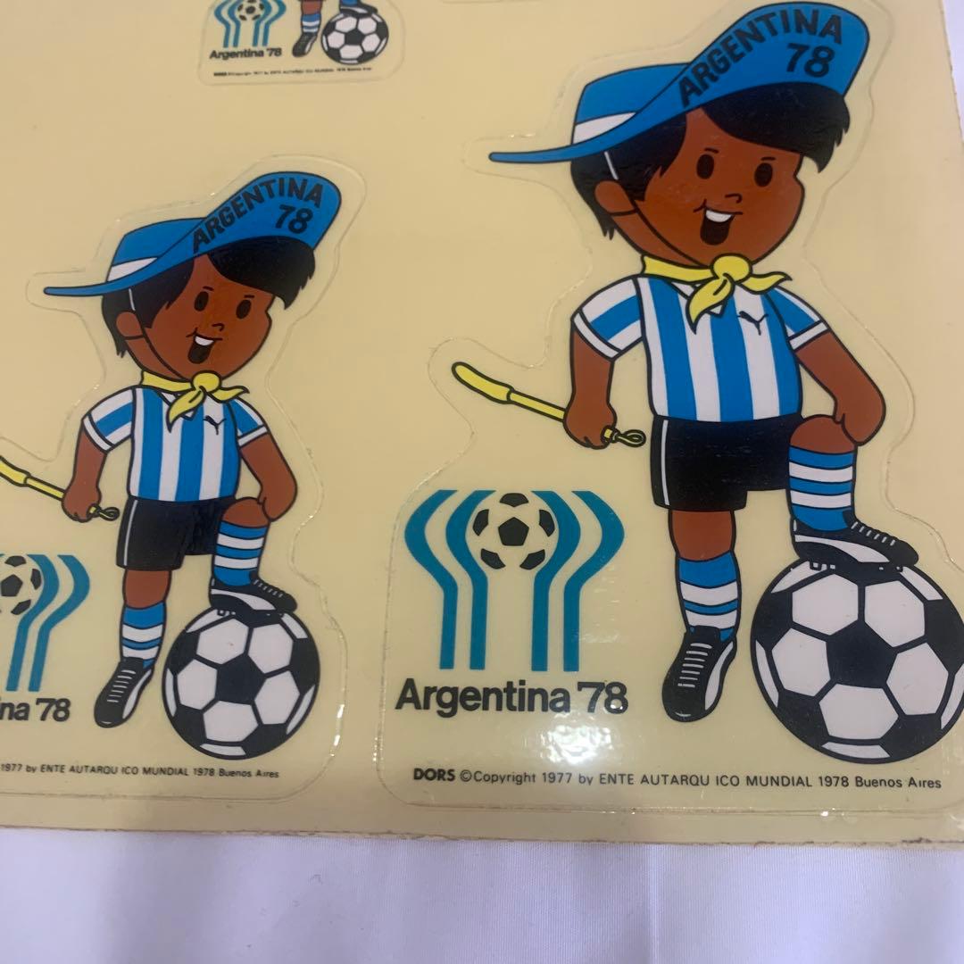 PUMA1978サッカーワールドカップ　アルゼンチン大会記念ステッカー