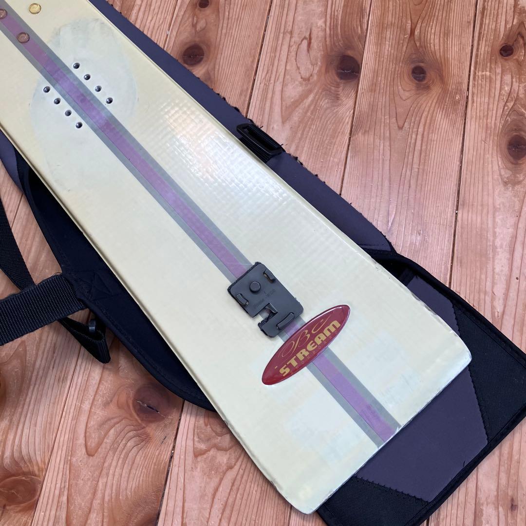 BC Stream スノーボード(約150cm)、ボードケース付