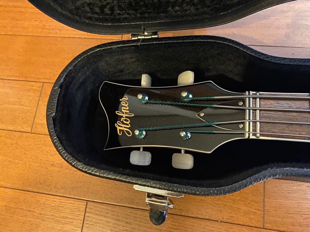 ヘフナー 昨年9月購入、HCT-500/1 レフティ極美品 バイオリンベース